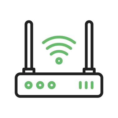 Yönlendirici Simgesi resmi. Mobil uygulama için uygun.