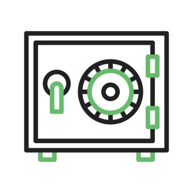 Güvenli Kutu Simgesi resmi. Mobil uygulama için uygun.