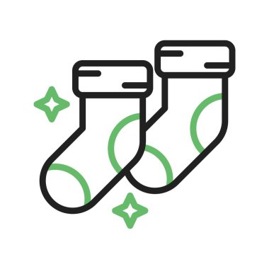 Çorap ikonu imajı. Mobil uygulama için uygun.