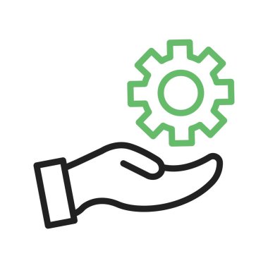 Teknik Servis Simgesi resmi. Mobil uygulama için uygun.