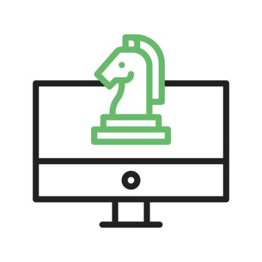 Truva ikonu görüntüsü. Mobil uygulama için uygun.