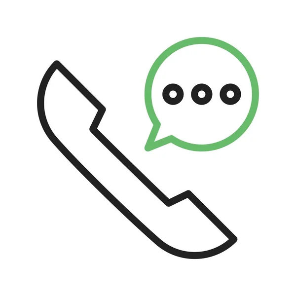 Obrázek Ikony Telepone Vhodné Pro Mobilní Aplikace — Stockový vektor
