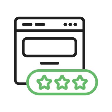 Wesbite Teftiş Simgesi resmi. Mobil uygulama için uygun.