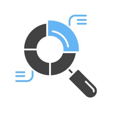 Analitik Simge resmi. Mobil uygulama için uygun.