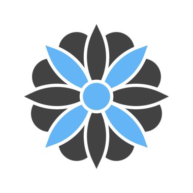 Anemone Simgesi resmi. Mobil uygulama için uygun.