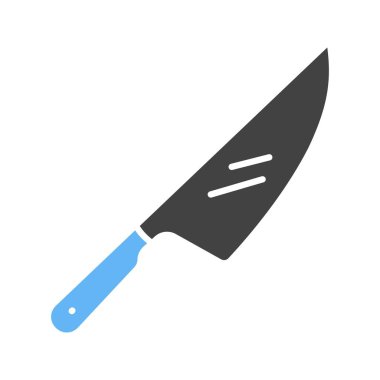 Şef Bıçak Simgesi resmi. Mobil uygulama için uygun.