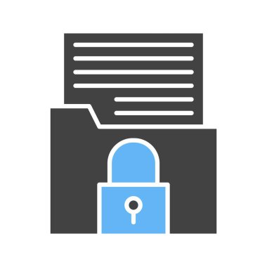 Gizli proje simgesi resmi. Mobil uygulama için uygun.