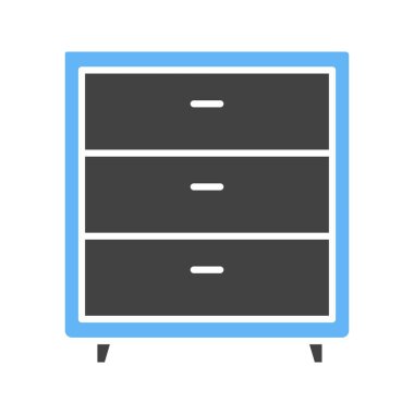 Çekmece Simgesi resmi. Mobil uygulama için uygun.