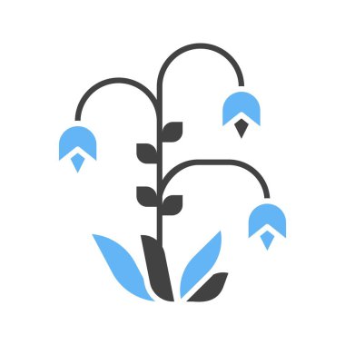 Freesia Simgesi görüntüsü. Mobil uygulama için uygun.