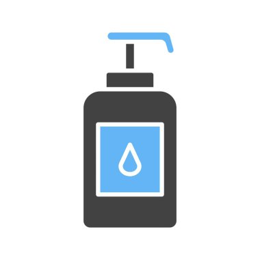 Sıvı sabun simgesi. Mobil uygulama için uygun.