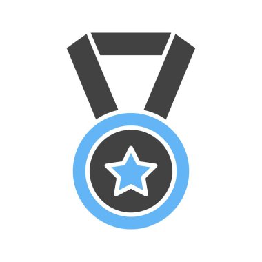 Madalya Ödülü Simgesi resmi. Mobil uygulama için uygun.