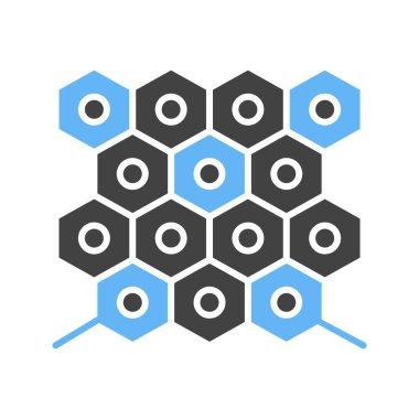 Nano Kaplama Simgesi. Mobil uygulama için uygun.