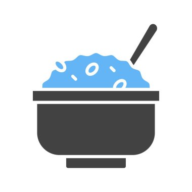 Yulaf Simgesi resmi. Mobil uygulama için uygun.