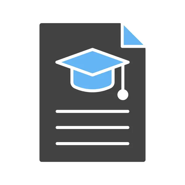 Education Icon Image Suitable Mobile Application — Stock Vector