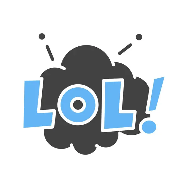 Lol Icon Icon Image Suitable Mobile Application — Stock Vector