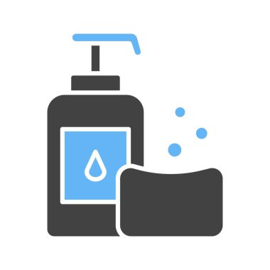 Sabun ikonu imajı. Mobil uygulama için uygun.