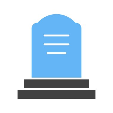 Tombstone simgesi görüntüsü. Mobil uygulama için uygun.