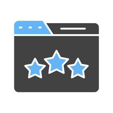 Web Sınıflandırma simgesi resmi. Mobil uygulama için uygun.