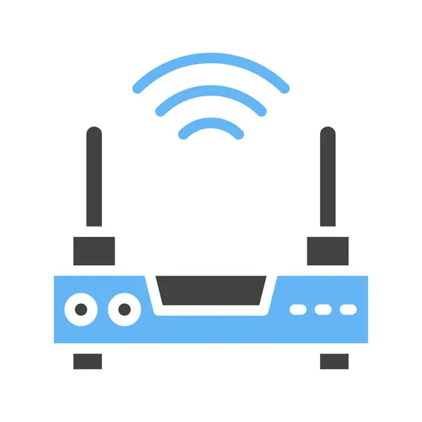 Router Device Icon Image Suitable Mobile Application — Stock Vector