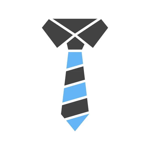 Nyakkendő Ikon Kép Mobilalkalmazásra Alkalmas — Stock Vector