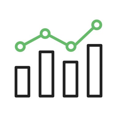 Grafik simgesi vektör resmi. Mobil uygulama web uygulaması ve yazdırma ortamı için uygundur.
