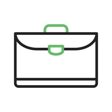 Evrak çantası ikon vektör görüntüsü. Mobil uygulama web uygulaması ve yazdırma ortamı için uygundur.