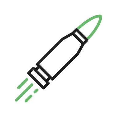 Kurşun ikonu vektör görüntüsü. Mobil uygulama web uygulaması ve yazdırma ortamı için uygundur.