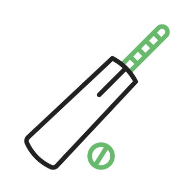 Kriket ikonu vektör görüntüsü. Mobil uygulama web uygulaması ve yazdırma ortamı için uygundur.