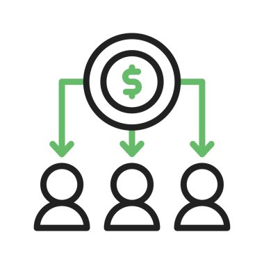 Kitle fonlaması ikon vektör imajı. Mobil uygulama web uygulaması ve yazdırma ortamı için uygundur.