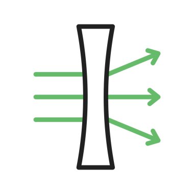 Dağılma simgesi vektör görüntüsü. Mobil uygulama web uygulaması ve yazdırma ortamı için uygundur.