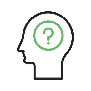 İkon vektör görüntüsü şüpheli. Mobil uygulama web uygulaması ve yazdırma ortamı için uygundur.