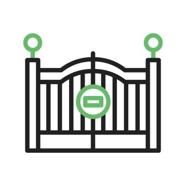 Giriş simgesi vektör görüntüsü. Mobil uygulama web uygulaması ve yazdırma ortamı için uygundur.