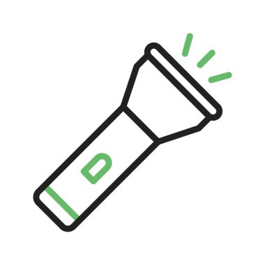 El feneri ikon vektör görüntüsü. Mobil uygulama web uygulaması ve yazdırma ortamı için uygundur.