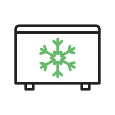 Dondurucu simge vektör görüntüsü. Mobil uygulama web uygulaması ve yazdırma ortamı için uygundur.