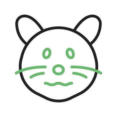 Hamster ikon vektör görüntüsü. Mobil uygulama web uygulaması ve yazdırma ortamı için uygundur.