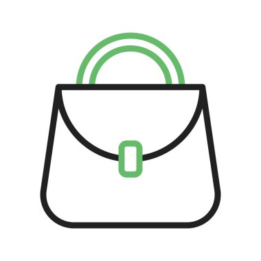 Çanta simgesi vektör görüntüsü. Mobil uygulama web uygulaması ve yazdırma ortamı için uygundur.