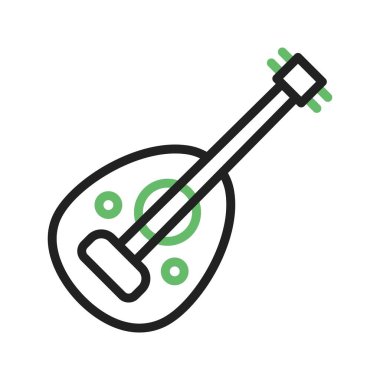 Müzik Enstrümanı simgesi vektör görüntüsü. Mobil uygulama web uygulaması ve yazdırma ortamı için uygundur.
