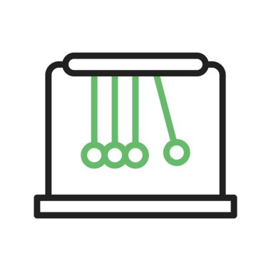 Sarkaç simgesi vektör görüntüsü. Mobil uygulama web uygulaması ve yazdırma ortamı için uygundur.