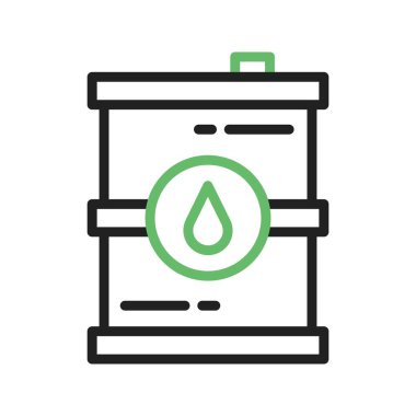 Petrol ikonu vektör görüntüsü. Mobil uygulama web uygulaması ve yazdırma ortamı için uygundur.