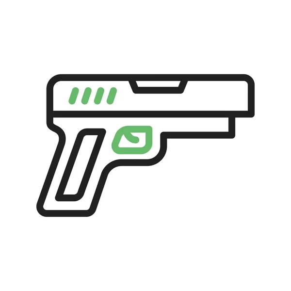 Pistola Icono Imagen Vectorial Adecuado Para Aplicaciones Móviles Aplicación Web — Vector de stock