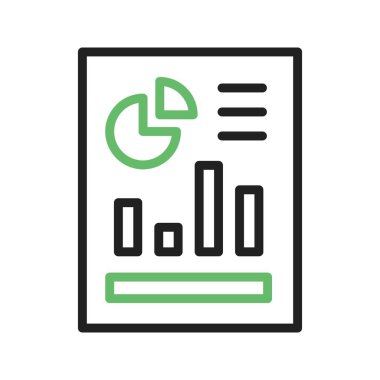 İstatistikler ikon vektör görüntüsü. Mobil uygulama web uygulaması ve yazdırma ortamı için uygundur.