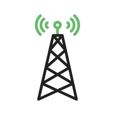 Telekomünikasyon ikon vektör görüntüsü. Mobil uygulama web uygulaması ve yazdırma ortamı için uygundur.