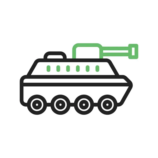 Tank Simgesi Vektör Görüntüsü Mobil Uygulama Web Uygulaması Yazdırma Ortamı — Stok Vektör