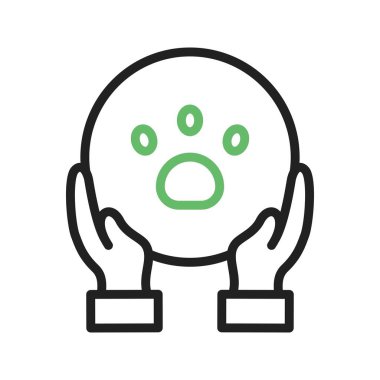 Veteriner ikon vektör görüntüsü. Mobil uygulama web uygulaması ve yazdırma ortamı için uygundur.