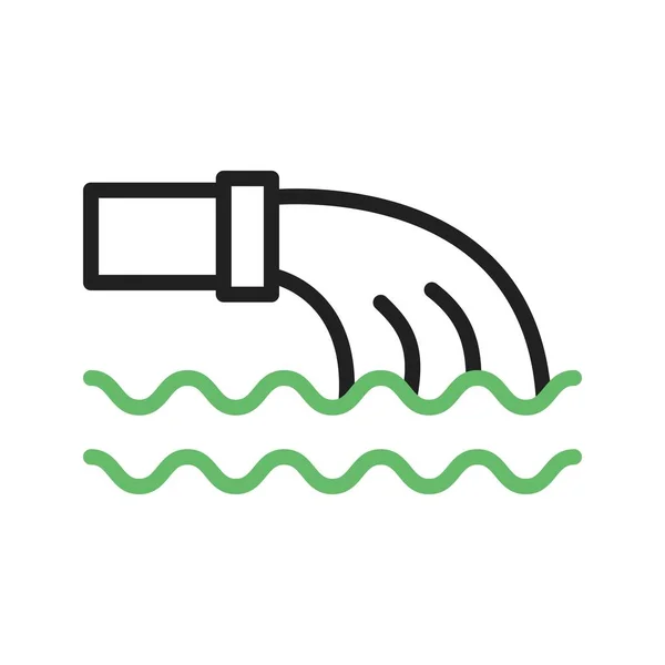 Stock vector Waste Water icon vector image. Suitable for mobile application web application and print media.