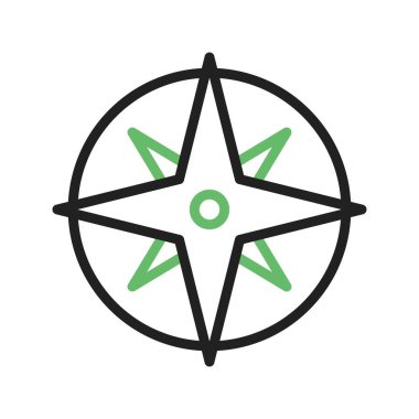 Rüzgar Gülü ikonu vektör görüntüsü. Mobil uygulama web uygulaması ve yazdırma ortamı için uygundur.