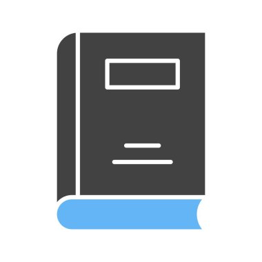 Kitap ikonu vektör görüntüsü. Mobil uygulama web uygulaması ve yazdırma ortamı için uygundur.