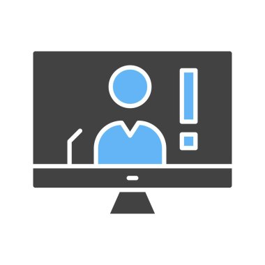 Flaş Haber simgesi vektör görüntüsü. Mobil uygulama web uygulaması ve yazdırma ortamı için uygundur.