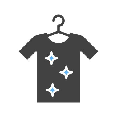 Temiz Kıyafetler ikon vektör görüntüsü. Mobil uygulama web uygulaması ve yazdırma ortamı için uygundur.