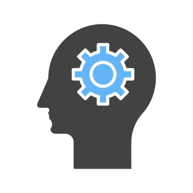 Bilişsel ikon vektör görüntüsü. Mobil uygulama web uygulaması ve yazdırma ortamı için uygundur.